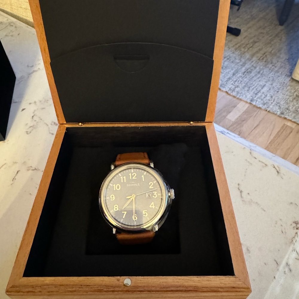 Brand new Shinola men’s watch